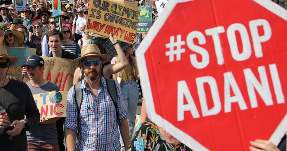 Hundreds joined online rally calling on Lloyd’s to #StopAdani